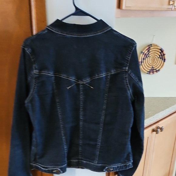 Lee Riders Denim Jacket - Dark Wash - Picture 9 of 11